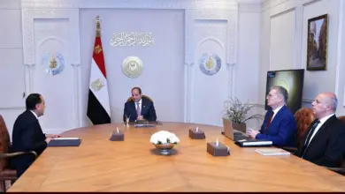 اجتماع الرئيس عبد الفتاح السيسي مع رئيس الوزراء ووزير البترول لمتابعة ملفات قطاع البترول