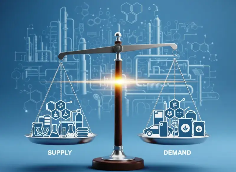  العرض والطلب في أسواق البتروكيماويات