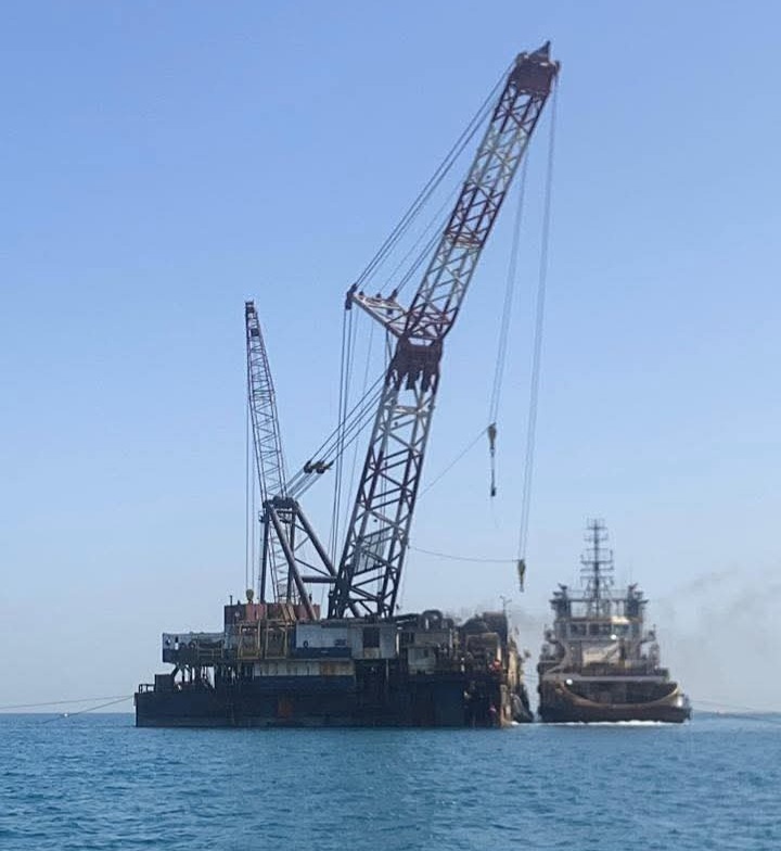 لأول مرة في مصر.. «خدمات البترول البحرية» تنفذ سحب خط غاز بحري بالحفر الأفقي الموجه