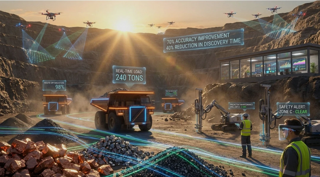 التعدين الذكي بإستخدام تكنولوجيا التعدين 