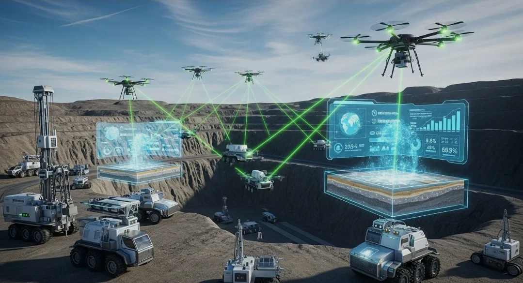 تقنيات الاستكشاف الحديثة في تكنولوجيا التعدين 