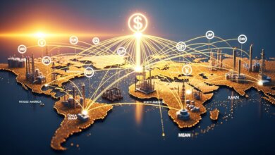 الاستثمارات العالمية في قطاع النفط والبترول