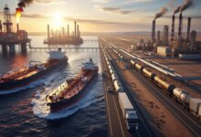 سلاسل الإمداد في قطاع النفط والبترول