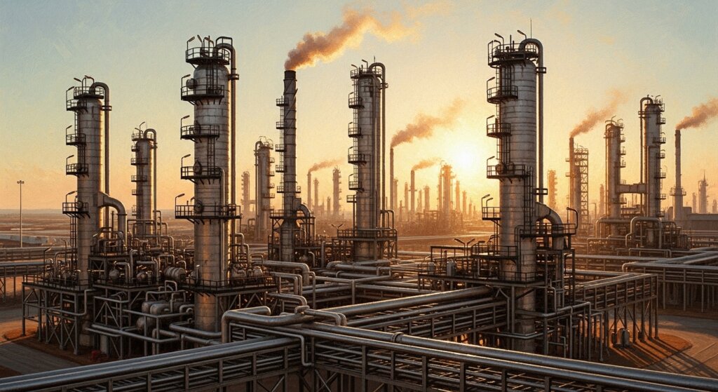 التكرير في قطاع النفط والبترول