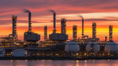 التكرير في قطاع النفط والبترول