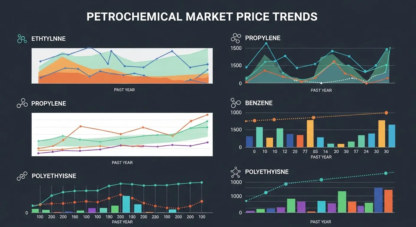 أسعار المنتجات في أسواق البتروكيماويات
