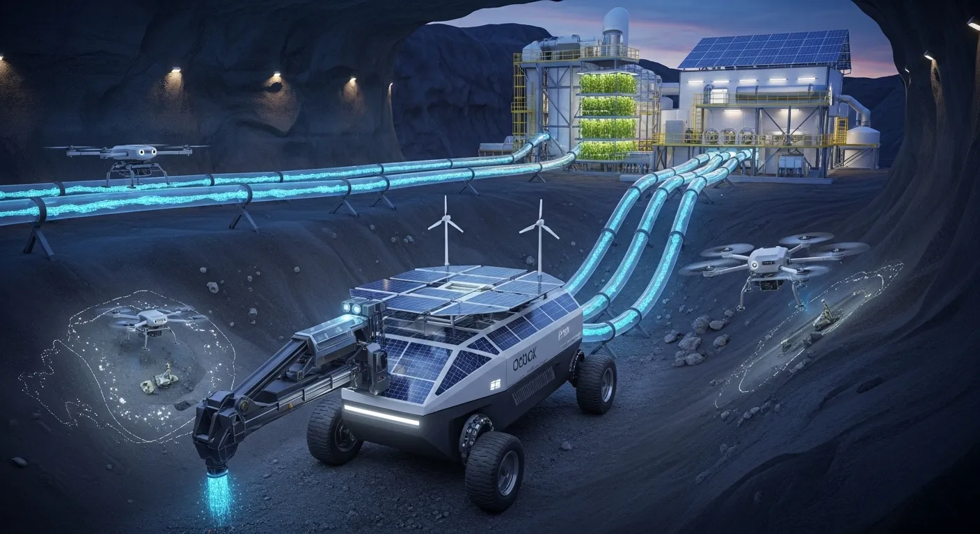 مستقبل تكنولوجيا التعدين في ظل التحول الطاقي