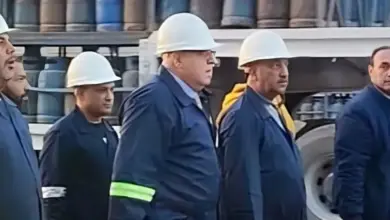 زيارة رئيس بوتاجاسكو لأحد مواقع للشركة - صورة أرشيفية