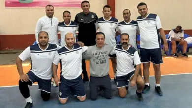 فريق الكرة الخماسية بشركة النيل للبترول