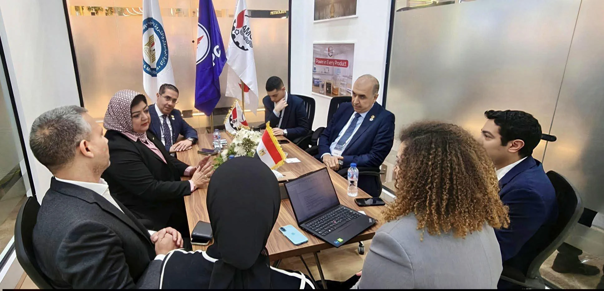 مناقشات استراتيجية مع كبرى صناديق الاستثمار تبرز حضور "أموك" في إيجبس 2026