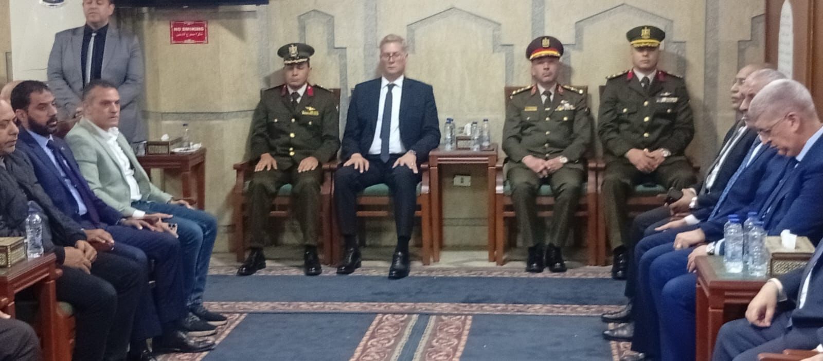 وزير البترول وقيادات القطاع يؤدون واجب العزاء في وفاة المهندس حسام صادق