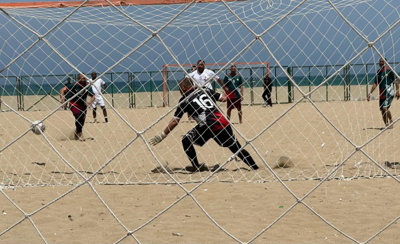 ختام تصفيات كرة القدم الشاطئية المؤهلة إلى أولمبياد الشركات
