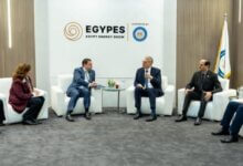 وزير البترول يلتقي رئيس أنشطة الغاز المتكاملة بشركة شل العالمية