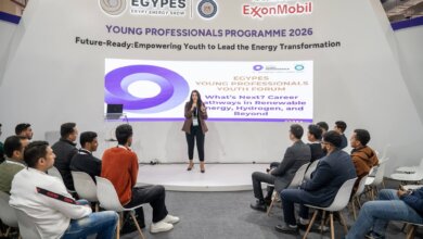 مشاركة مميزة لكوادر "إنبي" النسائية في جلسات "إيجبس 2026"