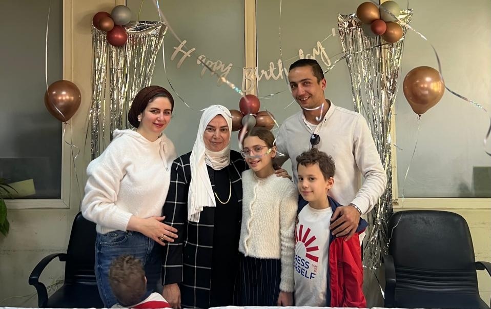 حفل تكريم الزميلة هناء عبد القادر لبلوغها قمة العطاء الوظيفي