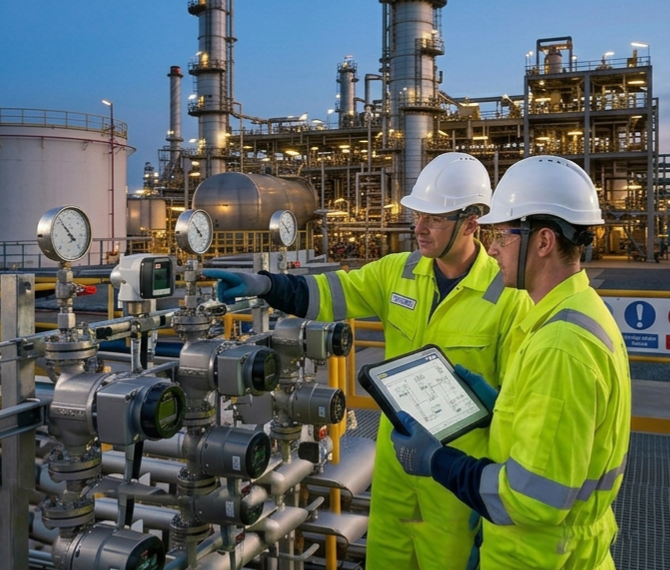 أنظمة السلامة الصناعية وإدارة المخاطر في قطاع النفط والبترول