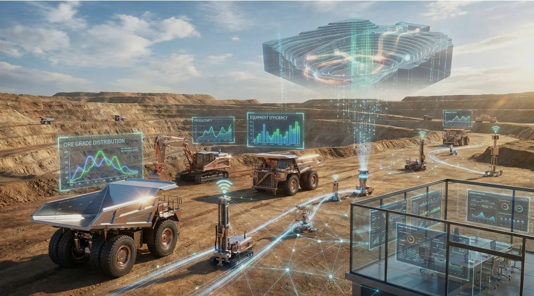 معالجة الخامات باستخدام تكنولوجيا التعدين 