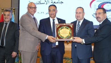 وزير التعليم العالي ورئيس جامعة الإسكندرية يكرّمان «إيثيدكو» تقديراً لإسهاماتها المجتمعية