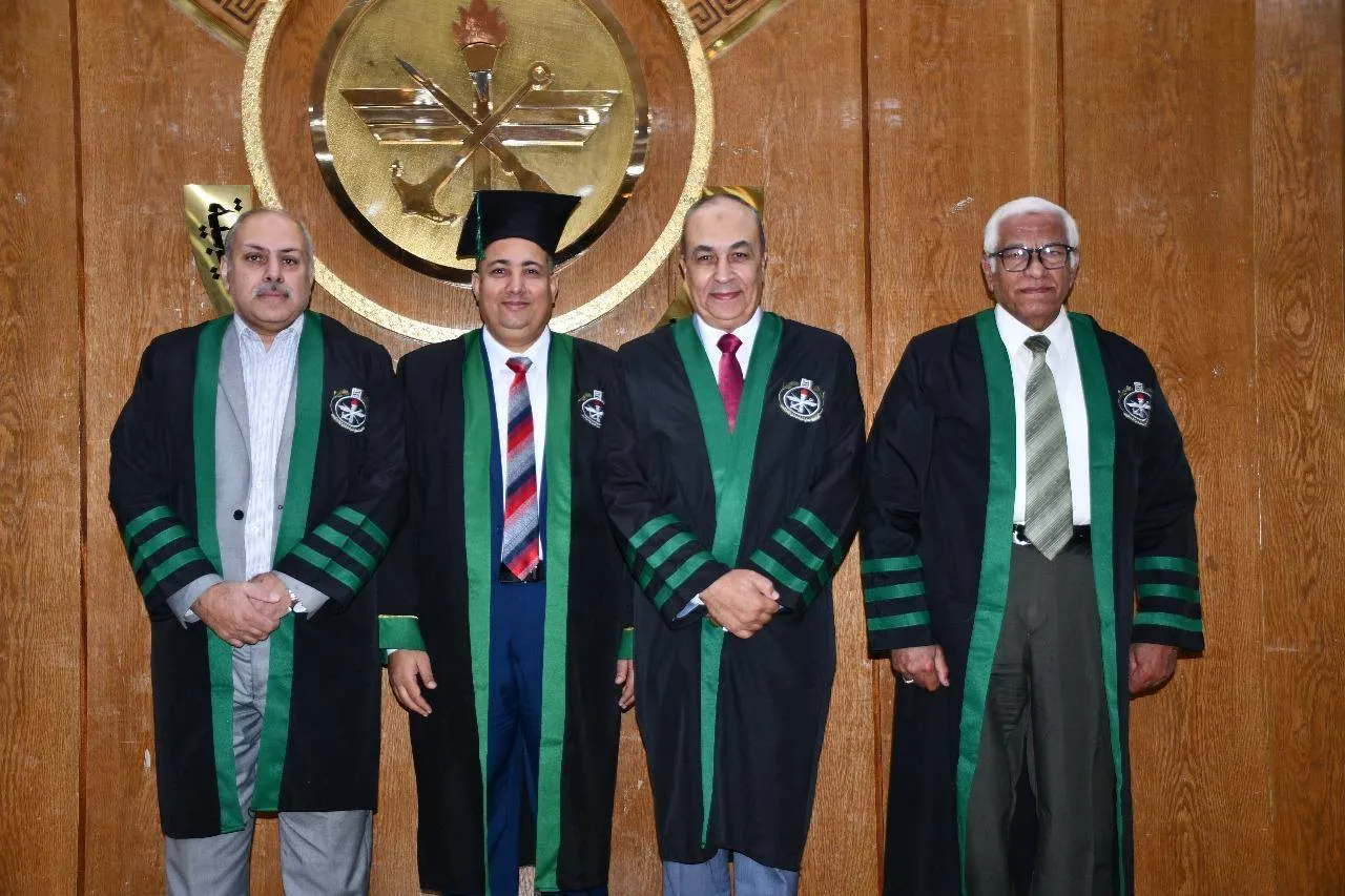 الزميل ” رفعت عمران ” يحصل على درجة الماجستير