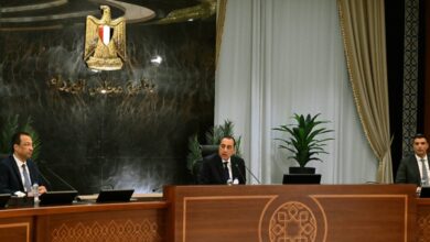 الدكتور مصطفى مدبولي رئيس الوزراء خلال المؤتمر الصحفي الأسبوعي