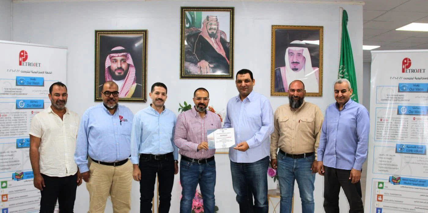 بتروجيت تُسجل 15 مليون ساعة عمل آمنة بمشروع "NEOM GAYAL" في السعودية
