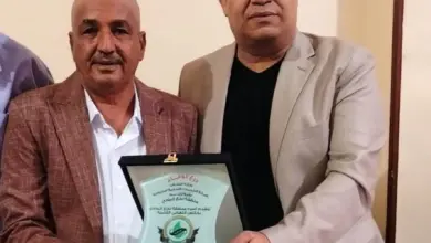 تكريم الزميل “محمود إبراهيم” لبلوغه قمة العطاء الوظيفي