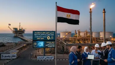 حقول الغاز المتقادمة في مصر