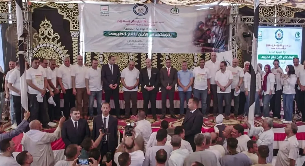 تاون جاس تنهي توصيل الغاز الطبيعي إلى 38.6 ألف منزل بقرى أطفيح وتطلق حملة توعوية موسعة
