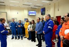رئيس الوزراء يتفقد مواقع إنتاج الغاز الطبيعي بمنطقة غرب الدلتا العميقة التابعة لشركة "رشيد للبترول"