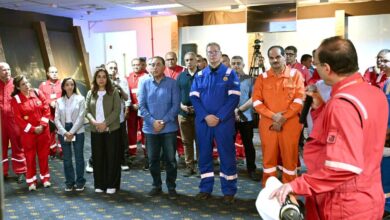 رئيس الوزراء يتفقد مجمع إدكو للغاز الطبيعي المُسال بالبحيرة