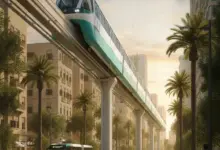 خفض الانبعاثات الكربونية في مشروعات النقل الأخضر في مصر