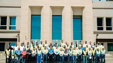 إنبي تشارك في يوم البيئة العالمي بزراعة 500 شجرة بمحيط مشروع التكسير الهيدروجيني بأسيوط