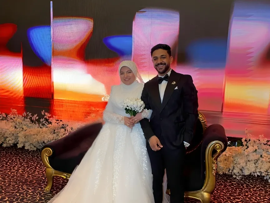 زفاف وعقد قران نجلة الزميل حمادة عبد الفتاح