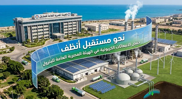 خفض الانبعاثات الكربونية في الهيئة المصرية العامة للبترول