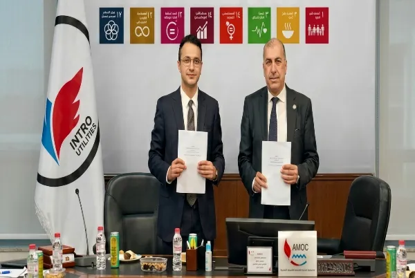 "أموك" و "Intro Utilities" توقعان مذكرة لإنشاء محطة توليد مشترك للطاقة باستثمارات 50 مليون دولار