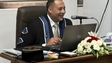 المحاسب ياسر كفافي يحصل على درجة الدكتوراه  