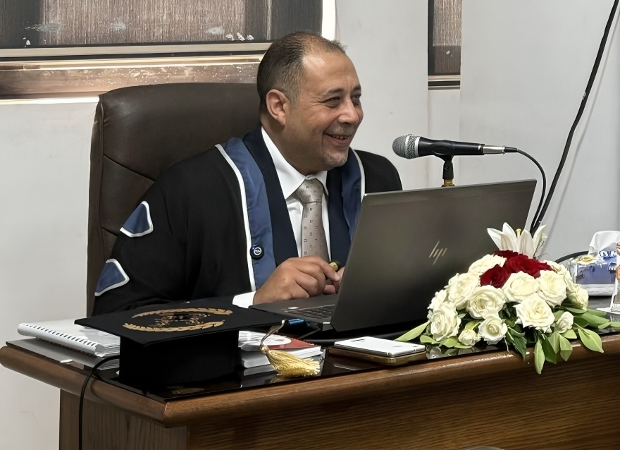 المحاسب ياسر كفافي يحصل على درجة الدكتوراه  
