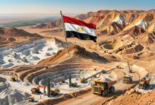 قطاع التعدين المصري