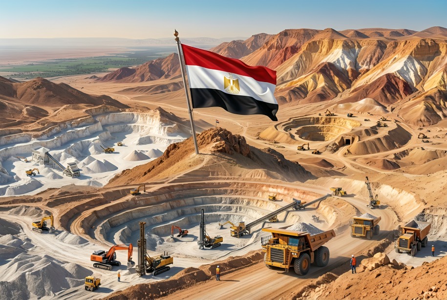قطاع التعدين المصري