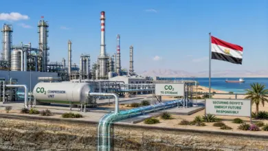 خفض الانبعاثات الكربونية باستخدام الطاقة الشمسية في الحقول البترولية المصرية