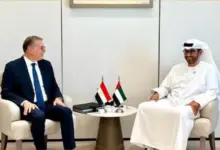 وزير البترول يبحث مع سلطان الجابر زيادة استثمارات أدنوك في استكشاف وإنتاج الغاز بمصر