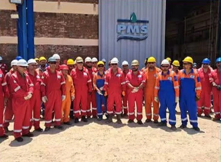 جولة ميدانية لرئيس PMS بورش المعدية لتعزيز جاهزية المشروعات الاستراتيجية