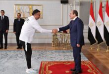 الرئيس السيسي يكرِّم الزميل محمد أحمد