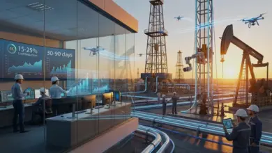 مستقبل حقول النفط الرقمية حتى 2030