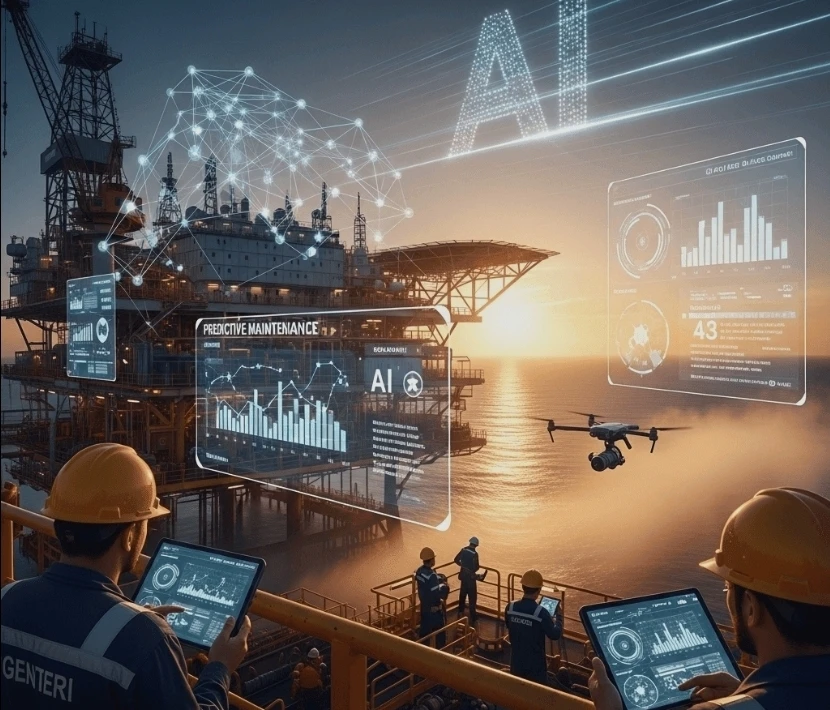 الصيانة التنبؤية في حقول النفط الرقمية