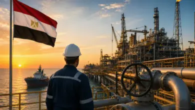 تطوير حقول الغاز في مصر