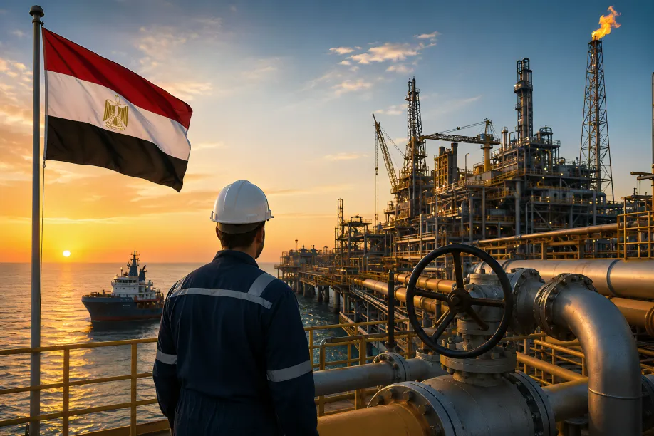 تطوير حقول الغاز في مصر