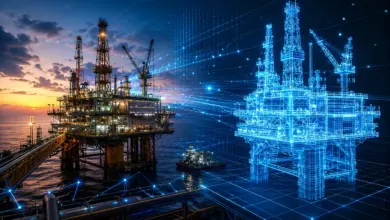 التوأم الرقمي في حقول النفط الرقمية