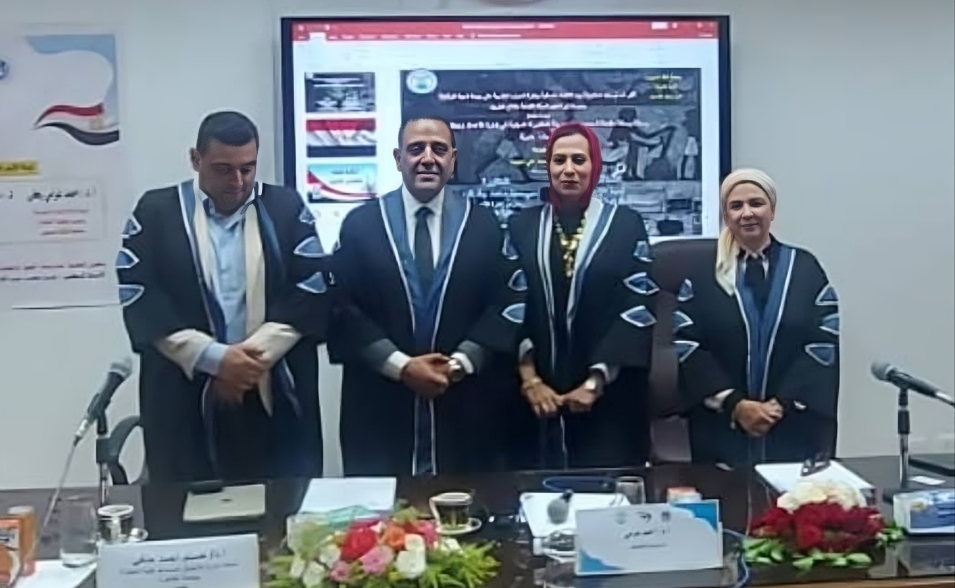 الزميلة ولاء بهجت تحصل على درجة الدكتوراه