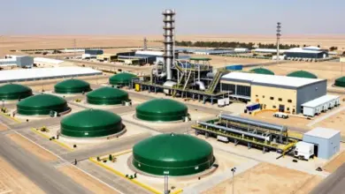 خفض الانبعاثات الكربونية من عمليات استخراج الغاز الطبيعي المسال.